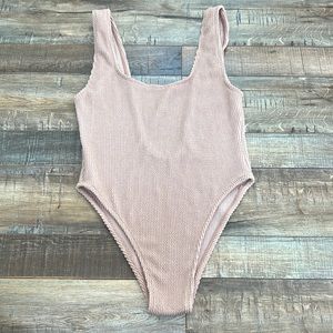 Tan + lines Maui one piece bikini